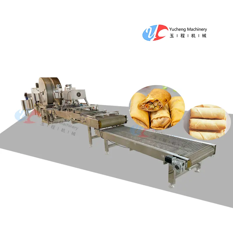 China Gebak Hoge Precisie Automatische Voorjaar Roll Making Machine