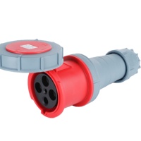 Connecteur Électrique Industriel Étanche IP67 SFE CEE RED 4 Broches Femelle et Mâle