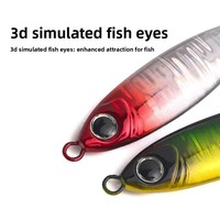 Umpan Pancing Jig Head Berpendar dalam Gelap 20g-80g Lemparan Jauh Bercahaya Tanpa Kail untuk Memancing di Laut & Perahu