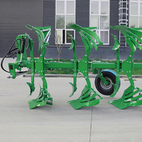 Le charrue hydraulique à engrenages durable, tracté par un tracteur, pour machines de labour, améliore l'efficacité de la production agricole