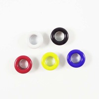 Œillets ronds en laiton de 5 mm à 10 mm, couleur personnalisée, imprimés pour chaussures, vêtements, rideaux, écologiques, sans nickel, marque MRT