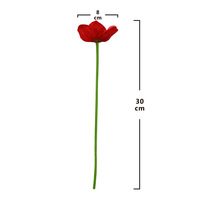 Fleurs artificielles INS Poppies en PU, mini coquelicots, fausses fleurs pour la photographie de mariage, la décoration intérieure et les accessoires d'arrangement floral