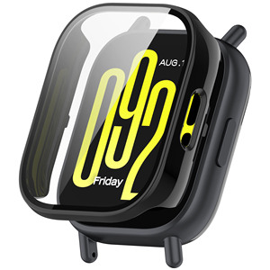 เคสกระจกนิรภัยแบบเต็มจอสำหรับ <span class=keywords><strong>Redmi</strong></span> Watch 5 Active พร้อมฟิล์มกันรอยหน้าจอสำหรับ Watch 5 Lite - Product Image 3
