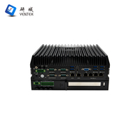Computadora Industrial Intel LGA1151 2 DDR4 VGA HD 4K Display 4 RS232 422 485 COM 6 LAN 4 POE 15W PCIe 3.0 X16 DC 9V-36V DIN Rail