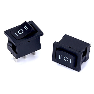 สวิตช์โยกแบบกดปุ่มรุ่นใหม่ KCD 11 ขนาด 15x21 มม. 2 ขา/3 ขา แบบ SPDT ขนาดเล็ก 10A 125VAC/6A 250VAC แบบ Snap-in  แบบ ON-OFF-ON สำหรับเรือ - Product Image 6