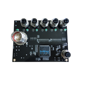 Tùy biến 5 cổng M12 x mã hóa cổng M12 đường sắt <span class=keywords><strong>Ethernet</strong></span> sợi chuyển đổi - Product Image 1