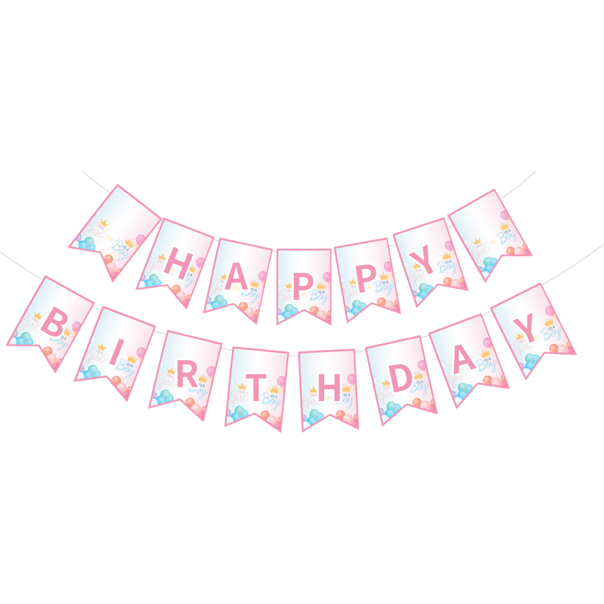 bannière en papier