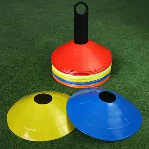 Wholesale Sports Marker Cones and Sport Disc Cones Soccer Training Obstacle Agility Cones