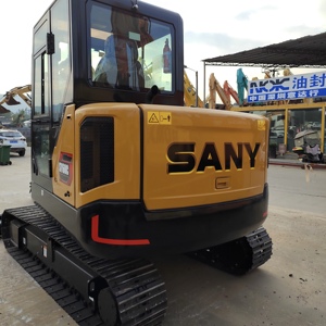 รถขุดไฮดรอลิกขนาดเล็ก SANY SY60C มือสอง 6 ตัน เครื่องจักรก่อสร้างประสิทธิภาพสูงของแท้ มีสินค้าในสต็อก - Product Image 2