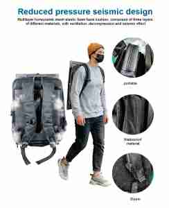 จอ LCD พกพาขนาด 15.6 นิ้ว ทนทาน อัตราส่วนภาพ 16:9 สำหรับการศึกษา  จอแสดงผลวิดีโอแบบชาร์จไฟได้สำหรับโปรโมชั่นกลางแจ้ง - Product Image 5