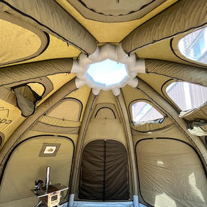 Carpa Inflable Coody de 5x5m para 6-8 Personas, Tres Capas, Fácil de Instalar, Estilo Militar, Impermeable para las Cuatro Estaciones - Product Image 5