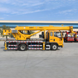 משאית מנוף מטען רב תכליתית 4X2 מותג מוביל, 10 טון, עם זרוע טלסקופית 27 מטר גובה הרמה קצרה - Product Image 4