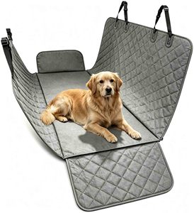 Housse de siège de voiture imperméable pour chien, hamac pour animal de compagnie, coussin de siège auto pour siège arrière, fond rigide, coussin de siège auto antidérapant pour chien - Product Image 1