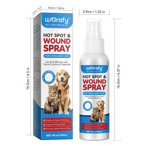 WORAFY <span class=keywords><strong>Spray</strong></span> apaisant et efficace <span class=keywords><strong>pour</strong></span> soulager les irritations, les démangeaisons, antimicrobien, <span class=keywords><strong>pour</strong></span> chats, chiens et animaux de compagnie, soulagement des points chauds, cicatrisation des plaies - Product Image 6