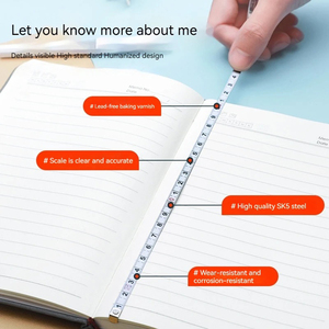 미니 측정 테이프 선물 보석 스틸 테이프 맞춤형 엠블럼 스케일 2m 미니 선물 측정 - Product Image 6