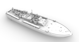 Kit impreso en 3D 1/20 USS Patrol torpedo <span class=keywords><strong>boat</strong></span>, <span class=keywords><strong>kits</strong></span> de control remoto de la PT-109 - Product Image 6