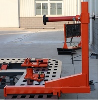 Machine de réparation de châssis de voiture robuste, construction métallique, table de travail 6000, banc de redressage de carrosserie automobile pour l'entretien automobile