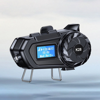 Headset Helm Motor Headphone Musik Sistem Komunikasi Audio Berkendara Peredam Kebisingan Jawab Otomatis Auriculares Para Casco