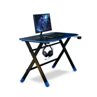 무료 샘플 액세서리 Pc 현대 가구 X 모양의 컴퓨터 블랙 게임 책상 컵 홀더 및 헤드폰 후크