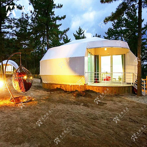 Oval Creative <b>Tent</b> Single Layer Aluminum <b>Frame</b> One Bedroom One Living Room Four Season Rainproof Outdoor Shelter - Product Image 1
