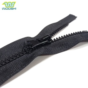 Thiết kế dây kéo nhựa Đôi Loại răng 5 # <span class=keywords><strong>derlin</strong></span> dây kéo autolock trượt sơn đen - Product Image 2