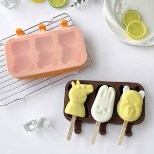 Molde de silicona flexible Sanlian de grado alimenticio con diseño de panal, fácil de usar, para hacer helados, whisky y paletas, sostenible y estampado. - Product Image 4