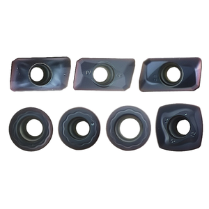 AX10N, inserto de fresado CNC de carburo cuadrado, hoja de 10mm recubierta de <span class=keywords><strong>TiTin</strong></span> para corte de máquina herramienta CNC - Product Image 2