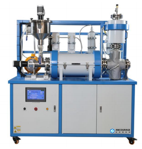 Laboratoriumapparatuur voor thermische afbraak van biomassa voor de productie van koolmonoxide en -dioxide biochar, met condensatie-systeem voor condensbare dampen - Product Image 1