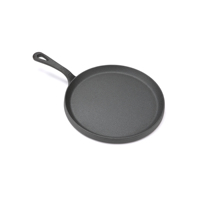 Poêle en fonte antiadhésive résistante à la chaleur, portable, pour dosa, tawa, omelette, compatible induction, ustensile de cuisson durable, vente en gros