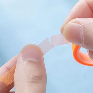 13mm Fluorescent PET Marking Tape Free-Tear <b>Sticky</b> <b>Note</b> Index Stickers 5 Pcs/Set for Students Transparent Office Use Extremely - Product Image 6
