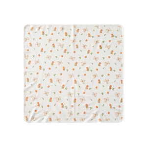 <b>Newborn</b> Baby Swaddle <b>Blanket</b> 100% Cotton Animal Cartoons Square Soft Breathable Wrap For Infants Sleeping Comfort - Product Image 5