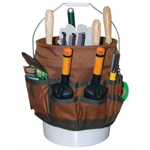 BSCI Factory Cesta Organizadora de Jardín con Ruedas, Bolsa de Herramientas Enrollable de Alta Resistencia para Jardinería, Barbería y Barman - Product Image 2