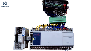 Contrôleur logique programmable PLC FX1N-60MT-001, module de contrôle industriel démonté, entièrement testé, fonction de programmation disponible - Product Image 1