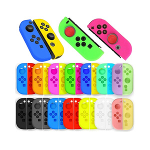Venta al por mayor funda de silicona para <span class=keywords><strong>Nintendo</strong></span> <span class=keywords><strong>Switch</strong></span> 2 <span class=keywords><strong>Joy</strong></span> Pad Controller funda protectora para <span class=keywords><strong>Nintendo</strong></span> <span class=keywords><strong>Switch</strong></span> OLED funda de silicona - Product Image 5