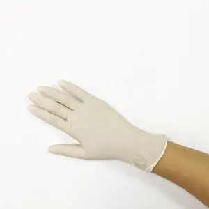 Micro flex Diamant griff Latex handschuhe Pulver/Pulver frei milchig weiß