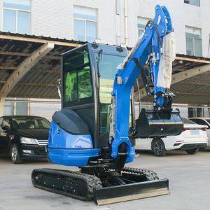 รถขุดตีนตะขาบ 2 ตัน, จัดส่งฟรี, 360 °   รถขุดแบบไม่มีหางหมุน, รถขุด Epa ของจีน, รถขุดขนาดเล็กพร้อมใบมีดบูลโดเซอร์ - Product Image 5