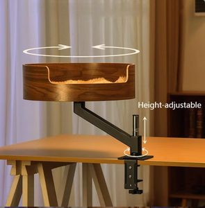 Schwimmender Katzenstreu-Schreibtisch mit festem Muster Winter fertiges Katzenbett-Büro-Kriech schreibtisch - Product Image 3