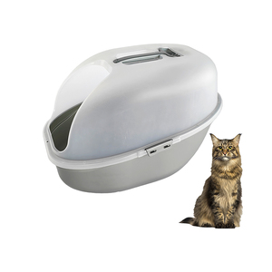 Nhựa lớn Vỏ Sò Loại hoàn toàn kèm theo khử mùi hộp xả rác mèo hộp - Product Image 5