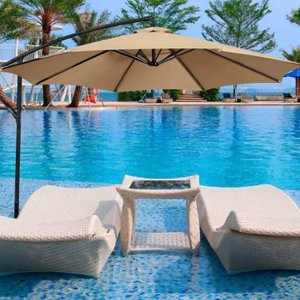 Super <span class=keywords><strong>prix</strong></span>, meubles de qualité supérieure, parasol de jardin et de patio imperméable aux UV, parasol de jardin et banane d'extérieur - Product Image 4