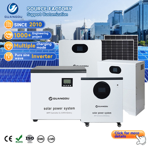 <span class=keywords><strong>Kit</strong></span> photovoltaïque de haute qualité 3kw 6kw 12kw Pack de <span class=keywords><strong>batterie</strong></span> système complet de <span class=keywords><strong>batterie</strong></span> solaire hybride à énergie solaire - Product Image 1
