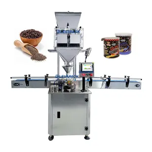 High Production Granule Single And Double Head Linear Weighing Machine Nuts 4 Head Filling Machine