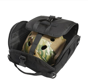 DFB04 Outdoor Tactical Helmet <b>Bag</b> Mask Cover FAST MICH Helmet Storage <b>Molle</b> <b>Bag</b> Handheld <b>Bags</b> - Product Image 4