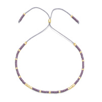 Bracelet bohème réglable en macramé fait main avec perles Miyuki de petite taille, design mignon et abordable, pour femmes