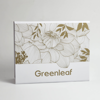 Boîtes cadeaux pliables en carton rigide biodégradable en gros, avec logo personnalisé, fermeture magnétique, OEM