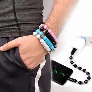 2025 Nueva Idea pulsera con camisa de PVC tipo C Cable de carga USB blindaje trenzado para acceso a la Cámara de la computadora del teléfono inteligente - Product Image 3