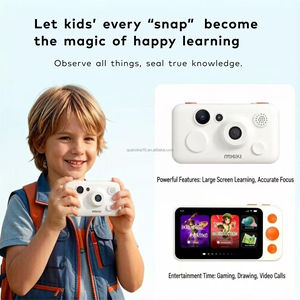 Cámara Digital MANXI AI con Resolución 4K, CMOS, Gran Angular de 180°, Pantalla de 4.0'', 8 Funciones de Reconocimiento Facial con IA para Niños - Product Image 1