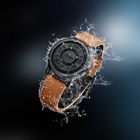 Reloj DOM para Hombre, Creativo con Puntero Desplazable, Fuerza Magnética, Moda, Resistente al Agua, Deportivo, Nuevo Reloj de Personalidad para Hombre