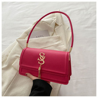 Sac coréen pour femme, nouvelle mode 2025, sac à main porté épaule ou sous le bras, avec pompon, fournisseur chinois