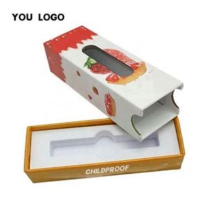 Custom Logo Printing Child Proof 0.5ml 1ml Cartridge Paper Rectangle Box Packaging Cartridge Package Box With EVA Form - Product Image 4