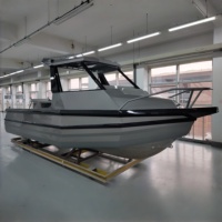 Bateau de pêche en aluminium Gospel 6,25 m Easy Craft, yacht de luxe, bateau à cabine pour la navigation de plaisance